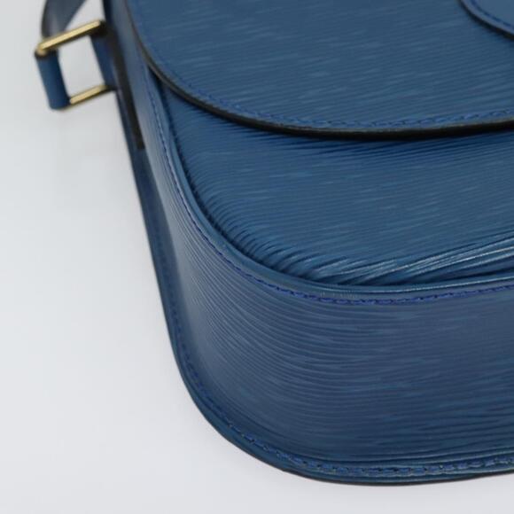 LOUIS VUITTON Epi Saint Cloud GM Shoulder Bag Toledo Blue M52195 - Picture 15 of 16